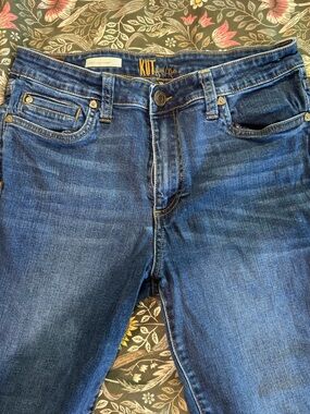 Kut from the Kloth Dark Blue Carlo Ankle Skinny Jeans